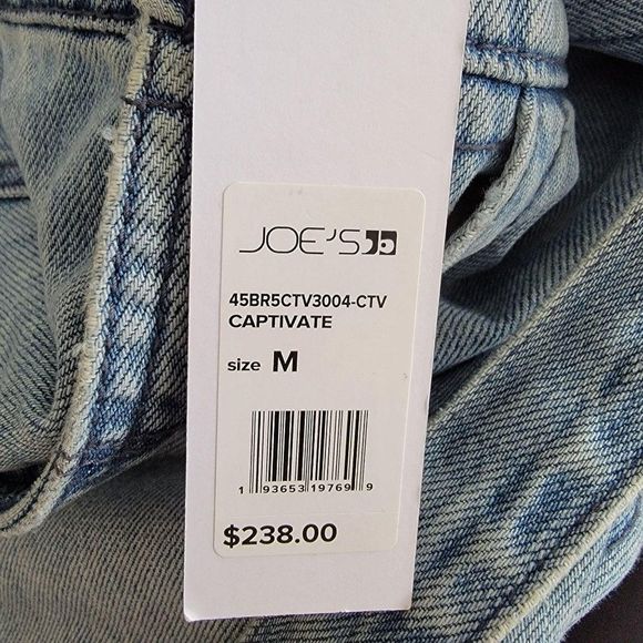 Joe's Captivate The Wide Leg High Rise Overall Jea - Picture 12 of 16